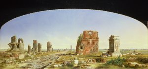 The Appian Way, 1869 av John Linton Chapman