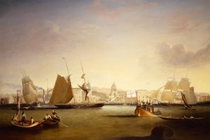 Skipsseiling av Greenwich Palace
