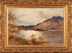Loch Katrine (olje på lerret) av John MacWhirter