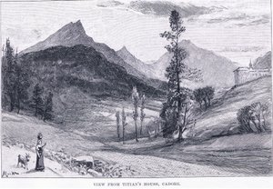 Utsikt fra Titians hus, fra The Magazine of Art 1893, Cassell and Company av John MacWhirter