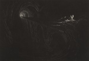 Bridge of Chaos, ca. 1827 (mezzotint) av John Martin