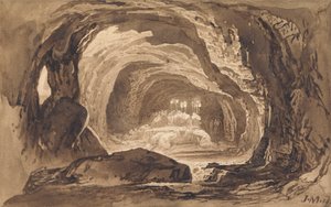 Begravelse av Sarah av John Martin
