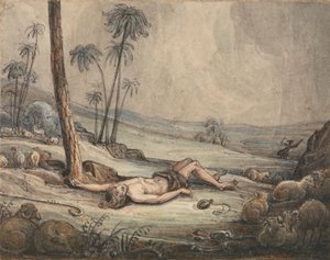Kain og Abel av John Martin