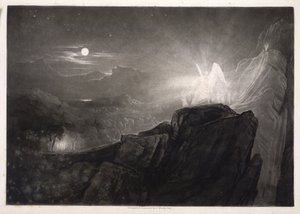 Illustrasjon fra Paradise Lost av John Martin