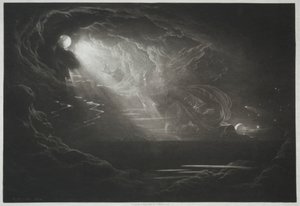 Paradise Lost: The Creation of Light, 1824. av John Martin
