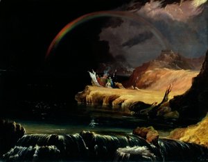 The Covenant, ca. 1843 (olje på lerret) av John Martin