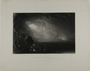 Skapelsen, fra illustrasjoner av Bibelen av John Martin