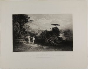 The Fall of Man, fra illustrasjoner av Bibelen av John Martin
