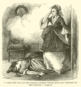 Illustrasjon for A Tale of Two Cities av Charles Dickens av John McLenan