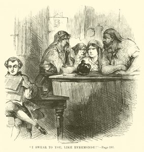 Illustrasjon for A Tale of Two Cities av Charles Dickens av John McLenan