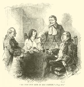Illustrasjon for A Tale of Two Cities av Charles Dickens av John McLenan