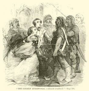 Illustrasjon for A Tale of Two Cities av Charles Dickens