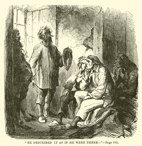 Illustrasjon for A Tale of Two Cities av Charles Dickens av John McLenan