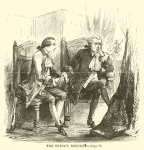 Illustrasjon for A Tale of Two Cities av Charles Dickens av John McLenan