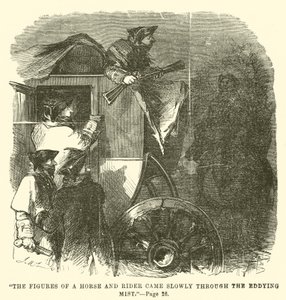 Illustrasjon for A Tale of Two Cities av Charles Dickens av John McLenan