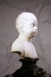 Byste av Lord Harley, ca. 1725 (marmor)
