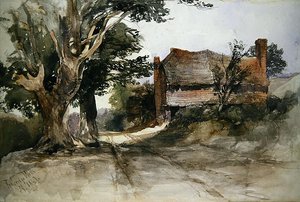En gammel hytte ved Tunbridge Wells av John Middleton