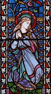Lazarus Sister, ca. 1861 (farget glass)