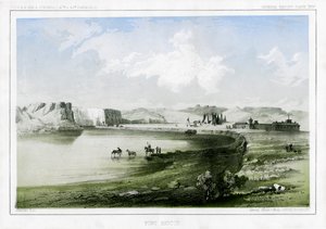 Fort Benton, Montana, USA, 1856 av John Mix Stanley