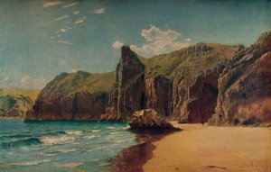 Cliffs at Barlow, c1877.