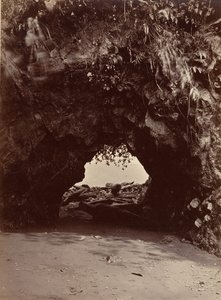 Tropisk landskap, Natural Arch, Cupica Bay, 1871.