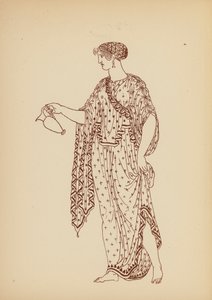 Gammel gresk kvinnekostyme (lito) av John Moyr Smith
