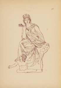Gammel gresk kvinnekostyme (lito) av John Moyr Smith