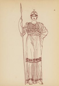 Gammel gresk kvinnekostyme (lito) av John Moyr Smith