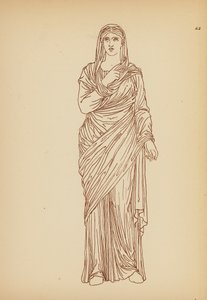 Gammel gresk kvinnekostyme (lito) av John Moyr Smith