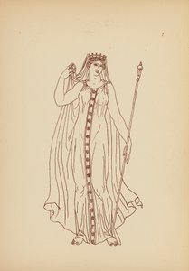 Gammel gresk kvinnekostyme (lito) av John Moyr Smith