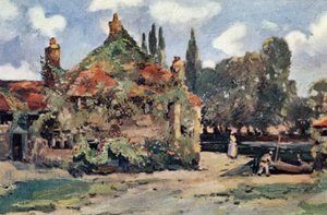 Pangbourne (farge litho)