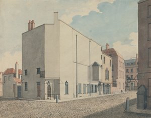 Argyll Concert Rooms, Regent Street, London: Perspektiv av John Nash