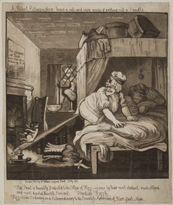 Et patentslukningsapparat, som er en trygg og enkel modus Å sette ut et stearinlys, 1801 (akvatint) av John Nixon