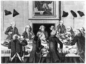 Tasting, 1782 (gravering)