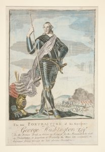 Det sanne portrett av hans eksellens George Washington Esqr. i den romerske kjolen av John Norman