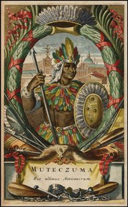 Muteczuma konge av de siste i Mexico, 1671