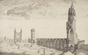 St Andrews Delineated (penn og vask på papir)