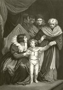 Elizabeth Woodville overgir sønnen sin av John Opie