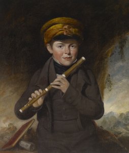 John Gurney, den lille fløytespilleren, ca. 1800 av John Opie