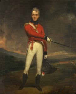 Løytnant John Burge (olje på lerret)