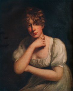 Frøken Holcroft, c1700-tallet, 1916 av John Opie
