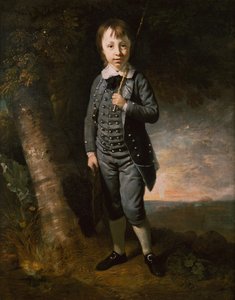 Portrett av en gutt (olje på lerret) av John Opie