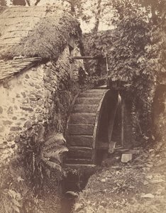The New Mill, nær Lynton, North Devon, 1856. av John Percy