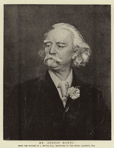 Herr August Manns av John Pettie