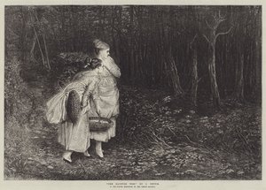The Haunted Wood av John Pettie