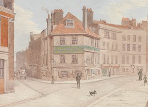 Northumberland Head Inn på hjørnet av Fort St. og Gun St., Spitalfields av John Phillipps Emslie