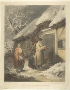 Hyttefamilie av John Raphael Smith
