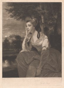 Ærede fru Stanhope av John Raphael Smith