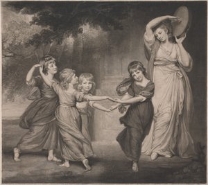 Gower-familien: Barna til Granville, 2. jarl av Gower av John Raphael Smith