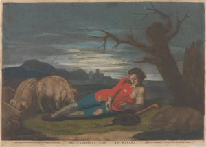 Den fortapte sønn i elendighet (1 av 5) av John Raphael Smith